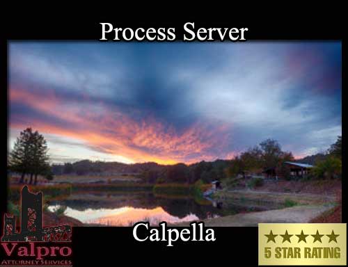 Process Server Calpella