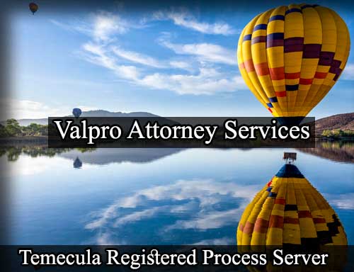Registered Process Server in Temecula California