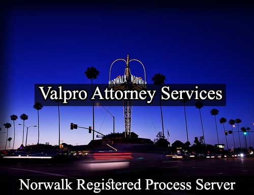 Registered Process Server in Norwalk California