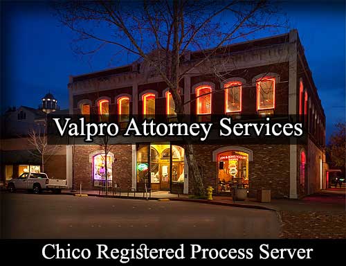 Registered Process Server in Chico California