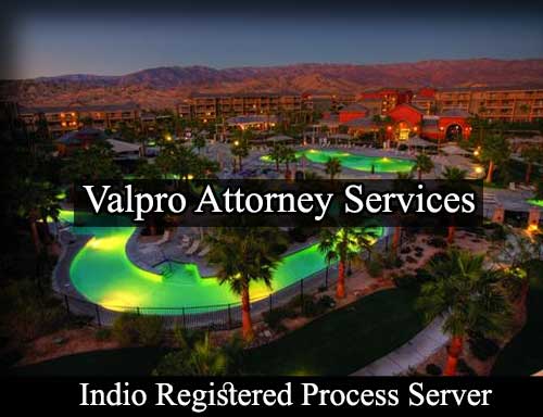 Registered Process Server in Indio California