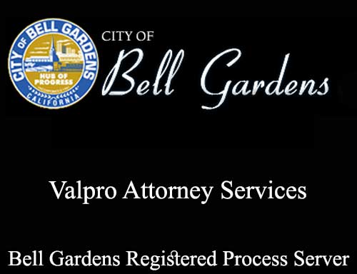 Registered Process Server Bell Gardens California