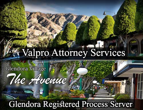 Registered Process Server Glendora California