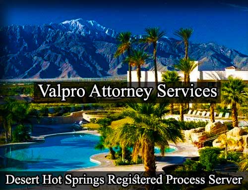 Registered Process Server Desert Hot Springs