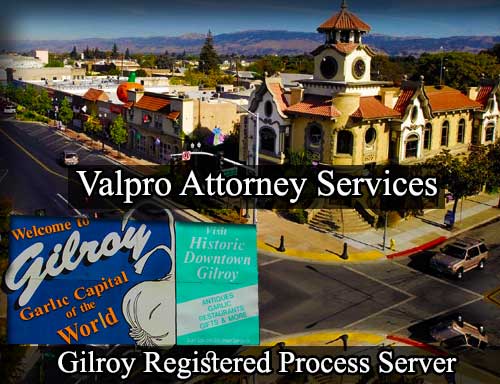 Registered Process Server Gilroy