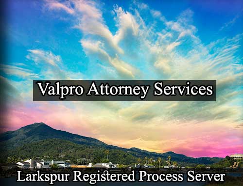 Registered Process Server Larkspur