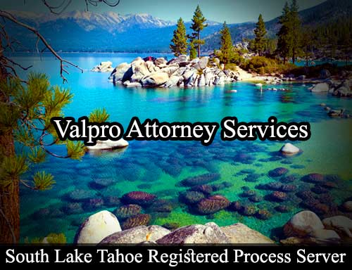 Registered Process Server South Lake Tahoe