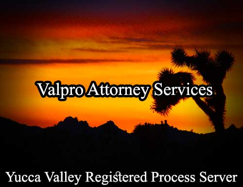 Registered Process Server Yucca Valley