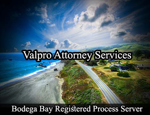 Registered Process Server Bodega Bay California