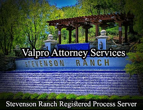 Registered Process Server Stevenson Ranch California