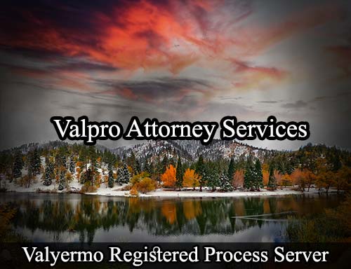 Registered Process Server Valyermo California