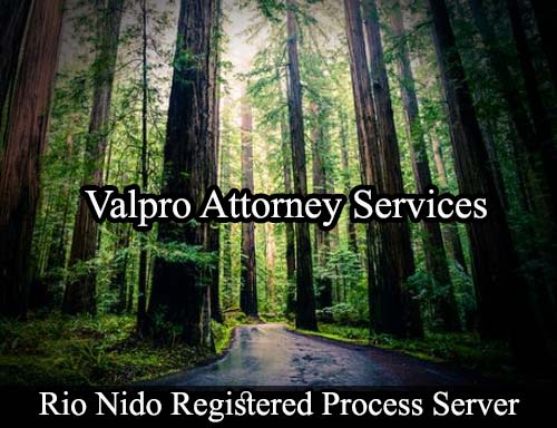 Registered Process Server Rio Nido California