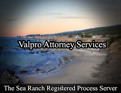 Registered Process Server The Sea Ranch California