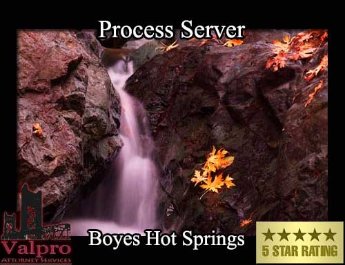 Process Server Boyes Hot Springs