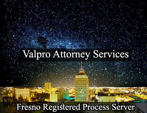 Registered Process Server in Fresno California