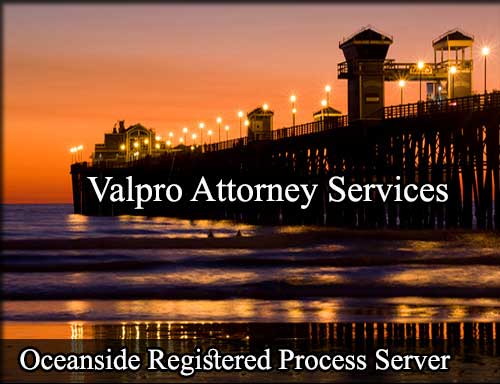 Registered Process Server in Oceanside California