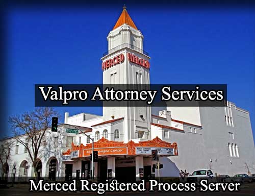 Registered Process Server in Merced California