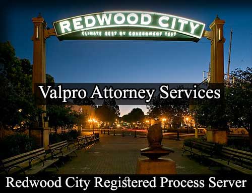 Registered Process Server in Redwood City California