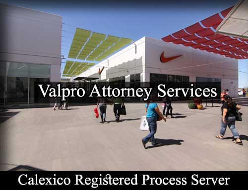Registered Process Server Calexico California