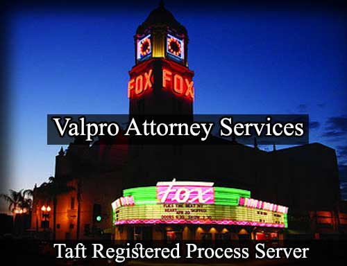 Registered Process Server Taft California