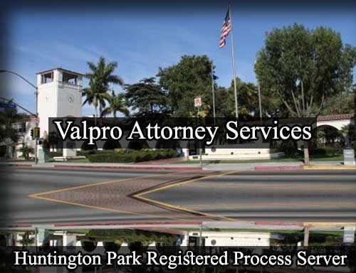Registered Process Server Huntington Park California