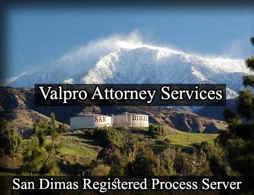 Registered Process Server San Dimas California