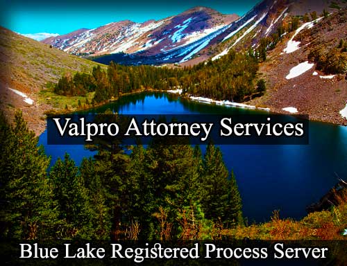 Registered Process Server Blue Lake California