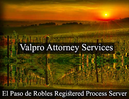 Registered Process Server El Paso De Robles