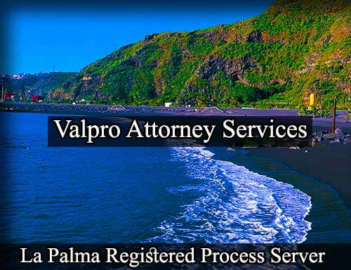 Registered Process Server La Palma