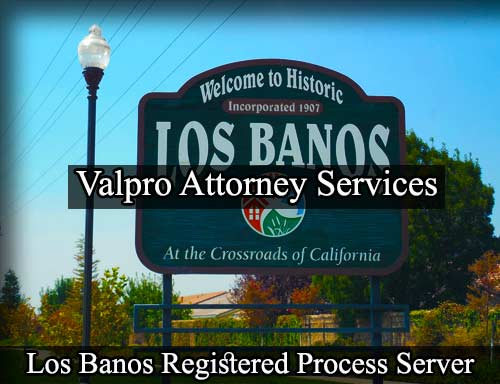 Registered Process Server Los Banos California