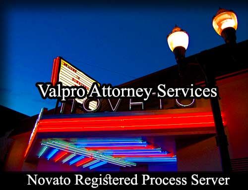 Registered Process Server Novato California