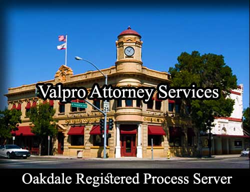 Registered Process Server Oakdale California