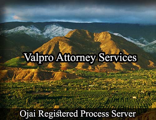 Registered Process Server Ojai California