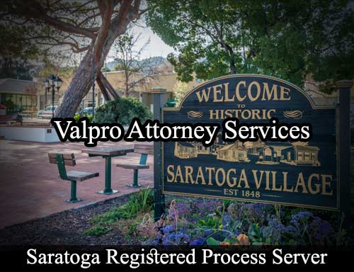 Registered Process Server Saratoga