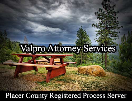 Registered Process Server Placer County