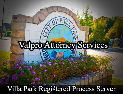 Registered Process Server Villa Park