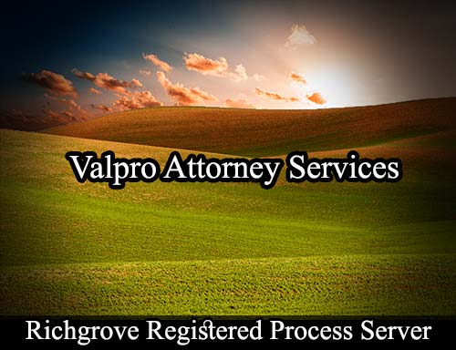 Registered Process Server Richgrove California