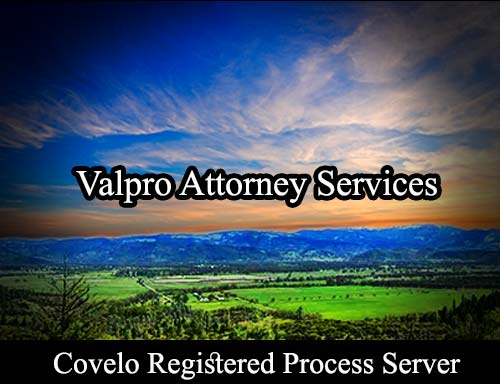 Registered Process Server Covelo California