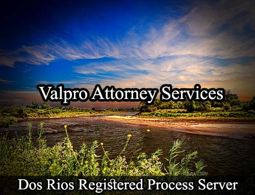 Registered Process Server Dos Rios California