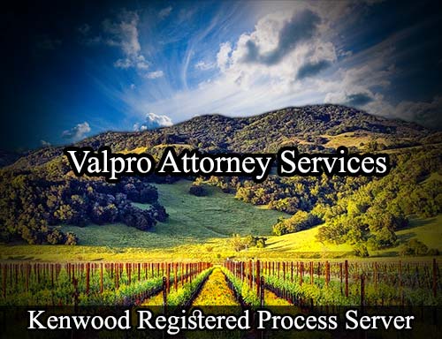 Registered Process Server Kenwood California