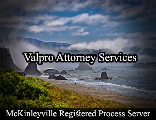 Registered Process Server McKinleyville California
