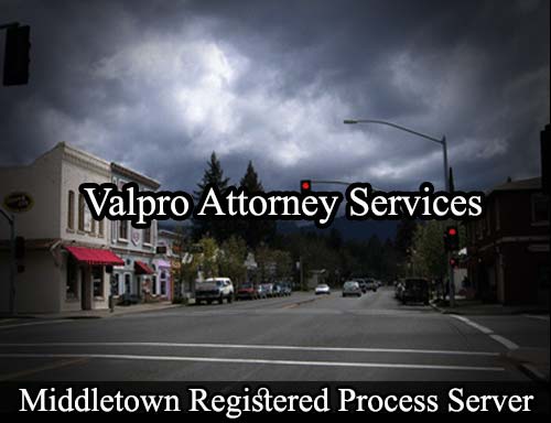 Middletown California Registered Process Server
