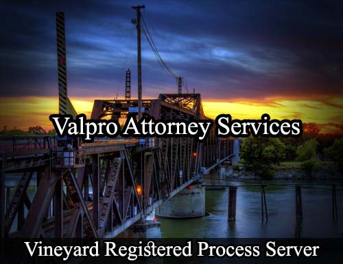 Registered Process Server Vineyard California