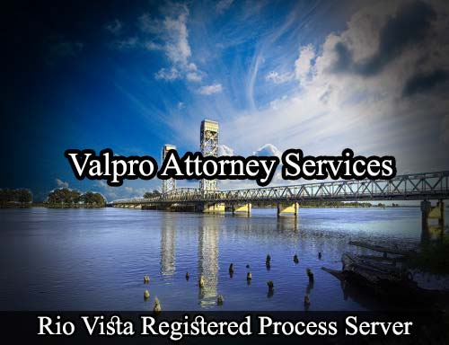 Registered Process Server Rio Vista California